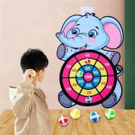 Kids Target Sticky Ball Dartboard  10 pcs ball