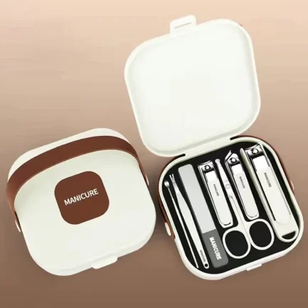 Anti-Splash Nail Clipper Set – (7 PCS) - Image 3