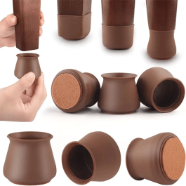 24 Pcs Silicone chair legs Protective cover