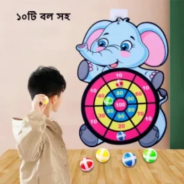 Sticky Shot Dartboard Set (10-Piece Ball )